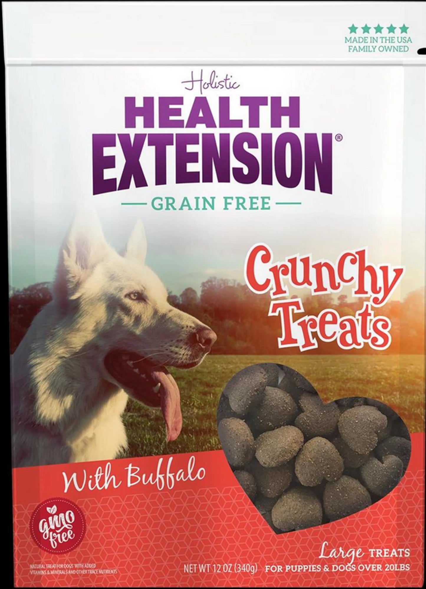 Buffalo Heart Treats by Health Extension