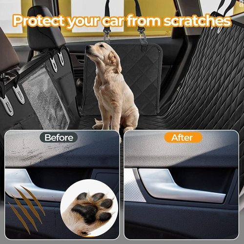 Simple Deluxe Dog Car Seat Cover Back Seat Protector by Titan's Tails & Treats