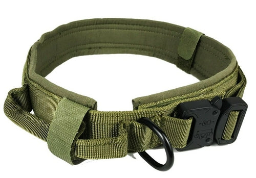 Durable Military Tactical Dog Collar by Titan's Tails & Treats