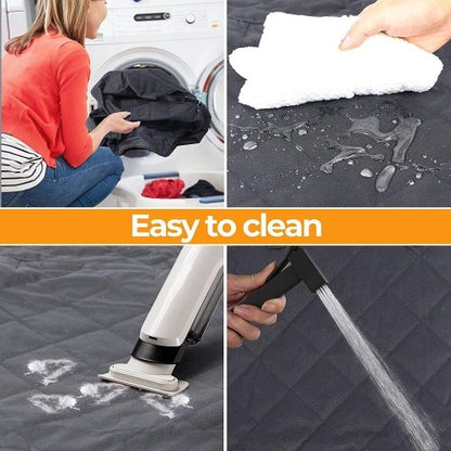 Simple Deluxe Dog Car Seat Cover Back Seat Protector by Titan's Tails & Treats