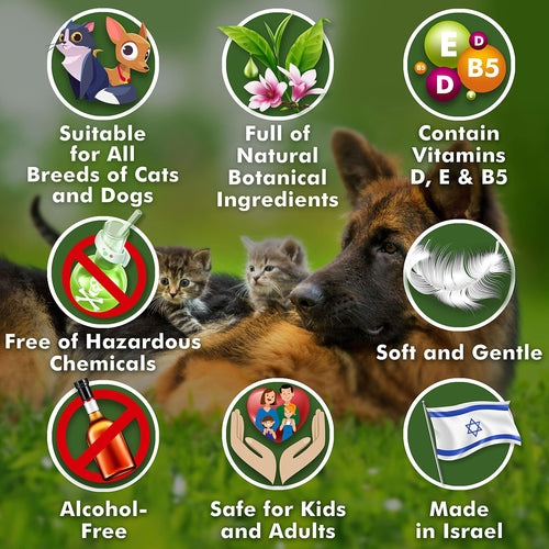 Ear Cleaner Wipes by Arava for Dogs Cats Puppies & Kittens 100 by Titan's Tails & Treats